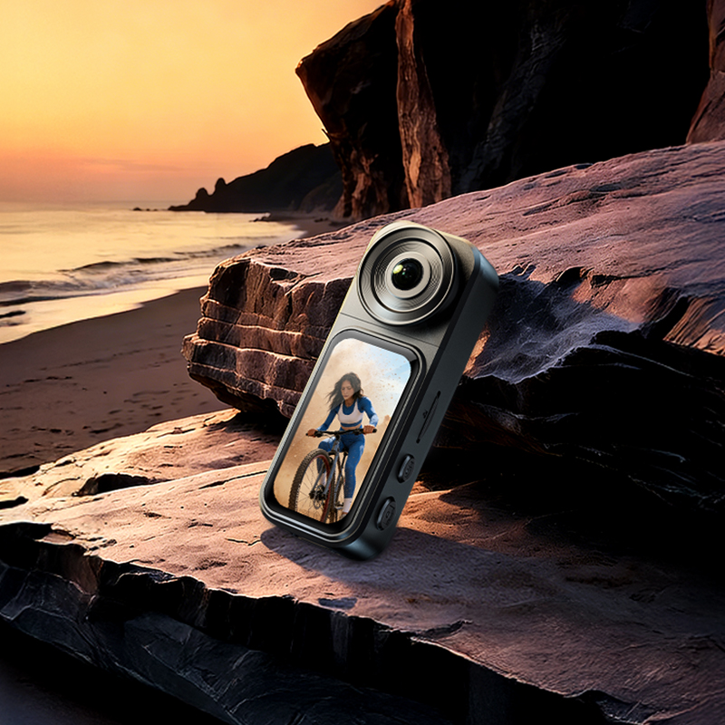 Sports Equipment Video - 2.7K Pocket Action Camera, uitgerust met