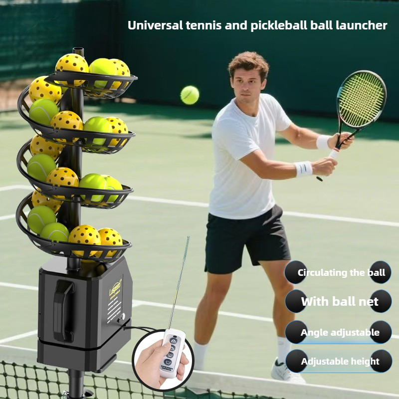 Sports Equipment For Tennis - Verstelbare Tennisbal Machine Automatische Draagbare Tennis