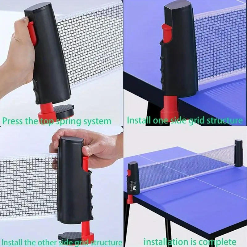 Sports Equipment For Tennis - 2025 Hot Tafeltennisnet Overal Intrekbaar Rek