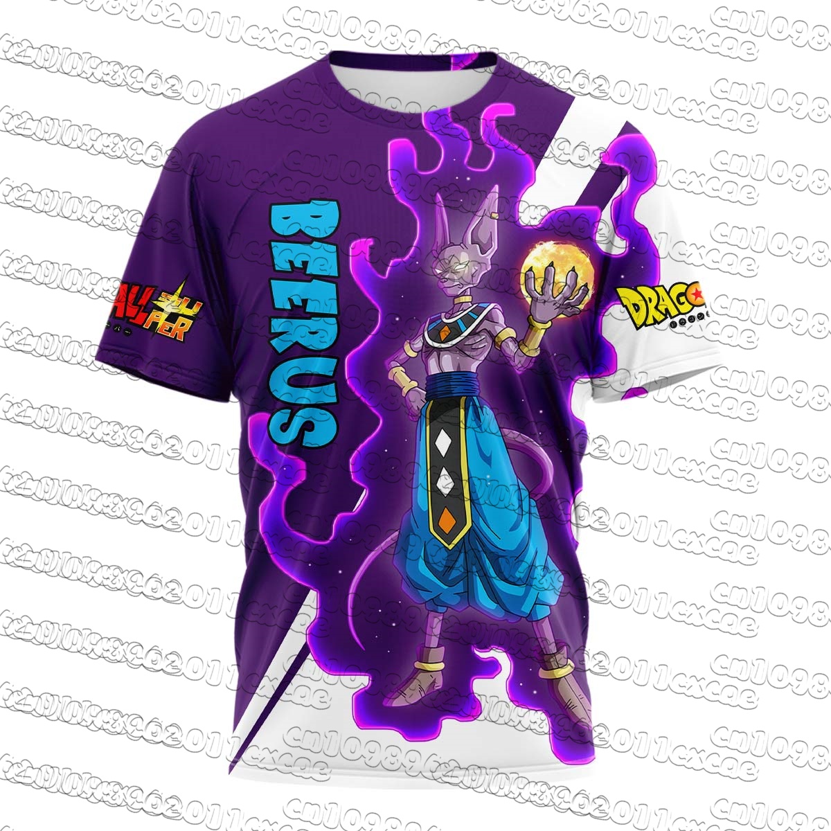 Sports Equipment Resale - Dragon Ball Beerus Heren T-Shirt Zomer
