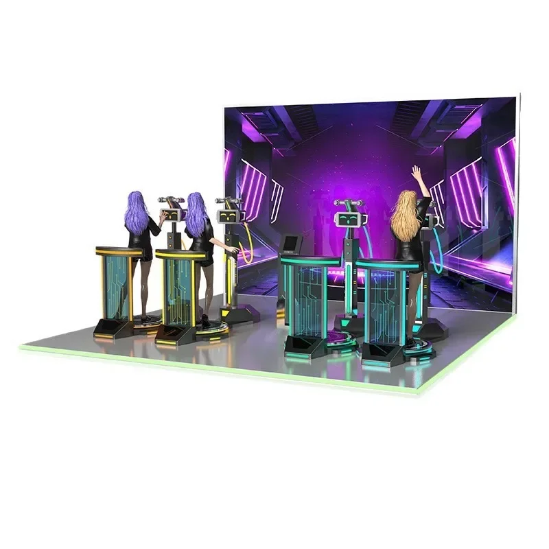 Sports Equipment Video - Digitale sport-tideplay-ervaringhal met interactieve spraakbesturing, party-indoor-videogamestad,