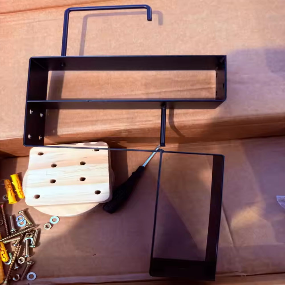 Houten motorhelmhouder, wandha - Sports Equipment Organizer recensie en prijs