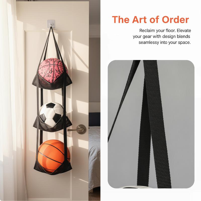 Aan de muur gemonteerde basket - Sports Equipment Organizer recensie en prijs