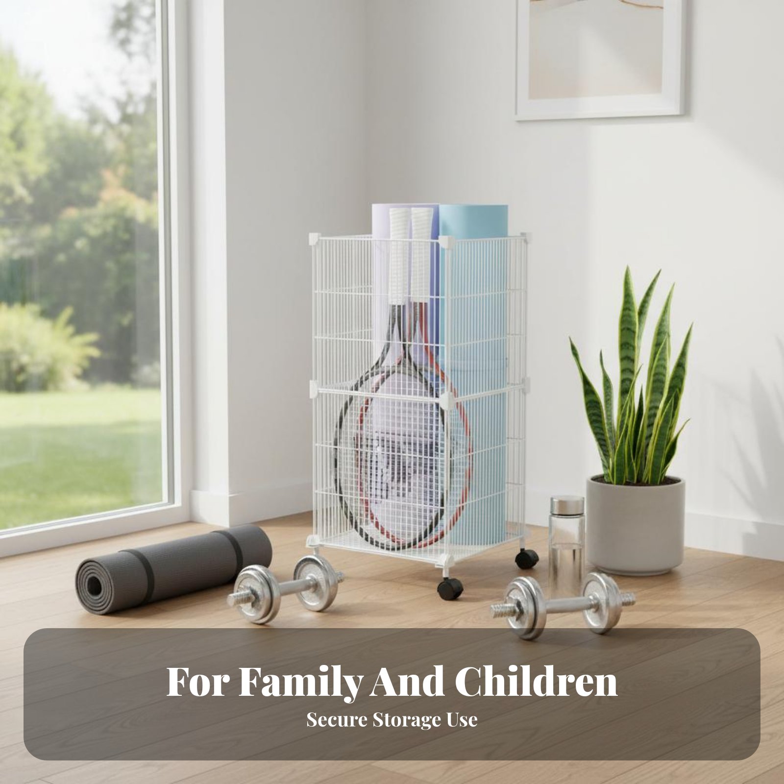 Sportartikelen opbergwagen Rob - Sports Equipment Organizer recensie en prijs